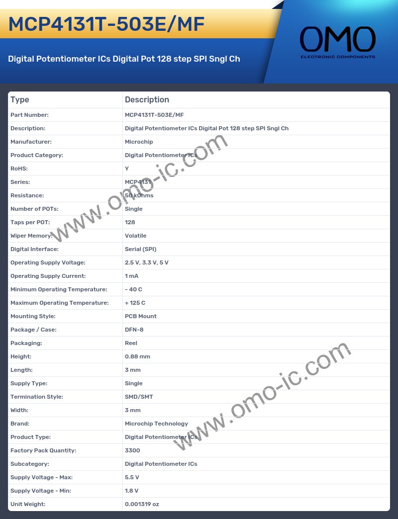 MCP4131T-503E/MF