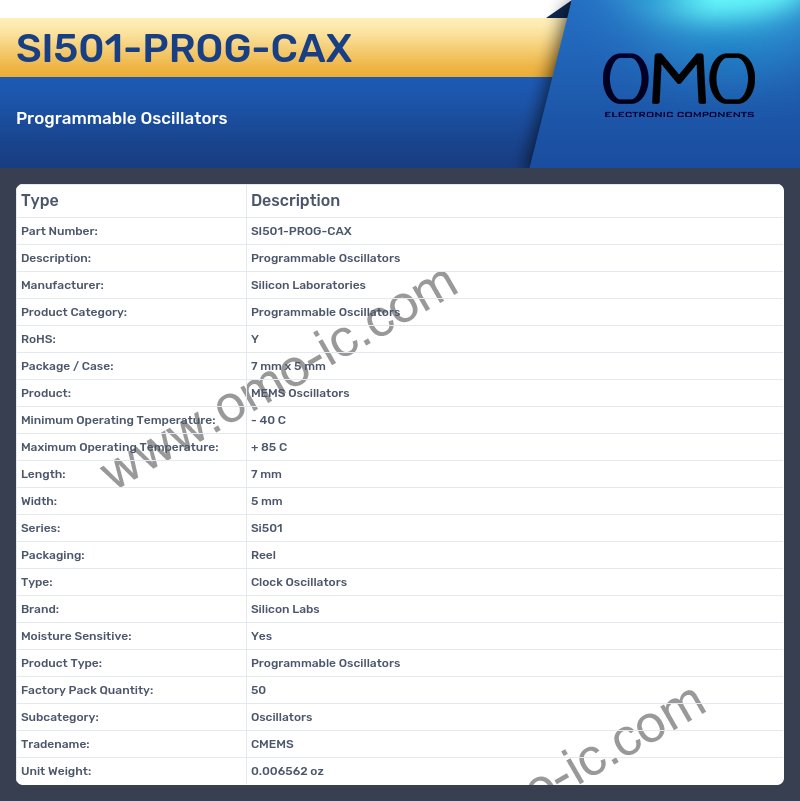 SI501-PROG-CAX