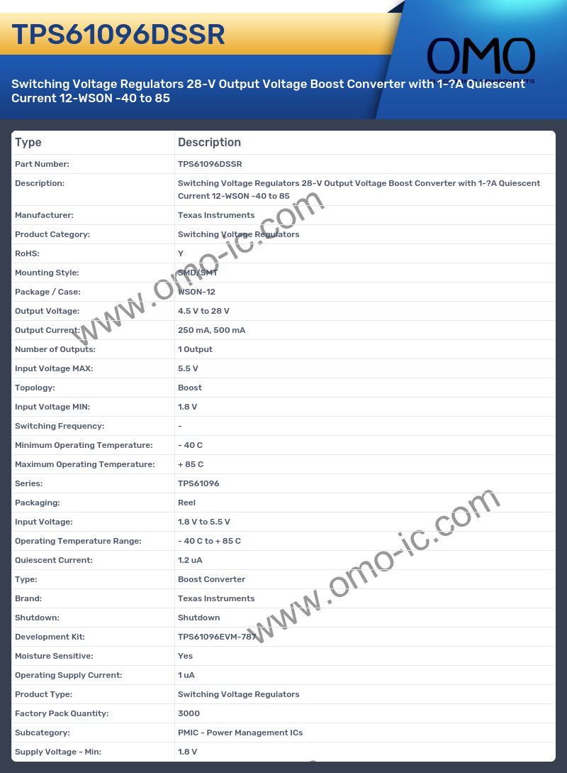 TPS61096DSSR