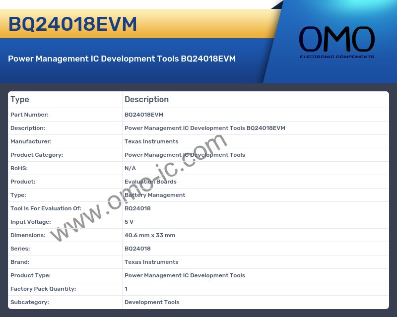 BQ24018EVM