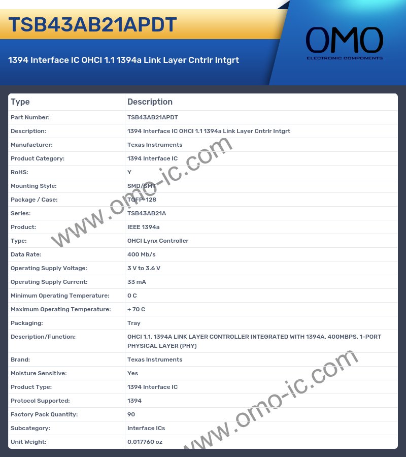TSB43AB21APDT