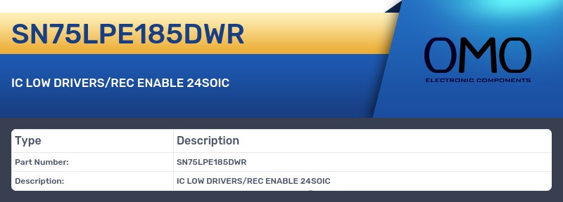 SN75LPE185DWR