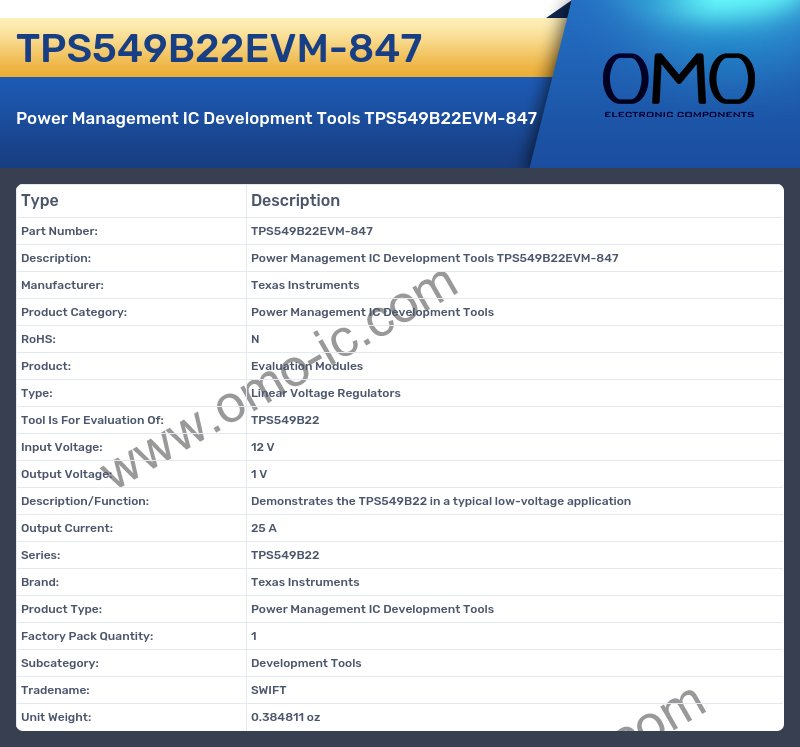 TPS549B22EVM-847