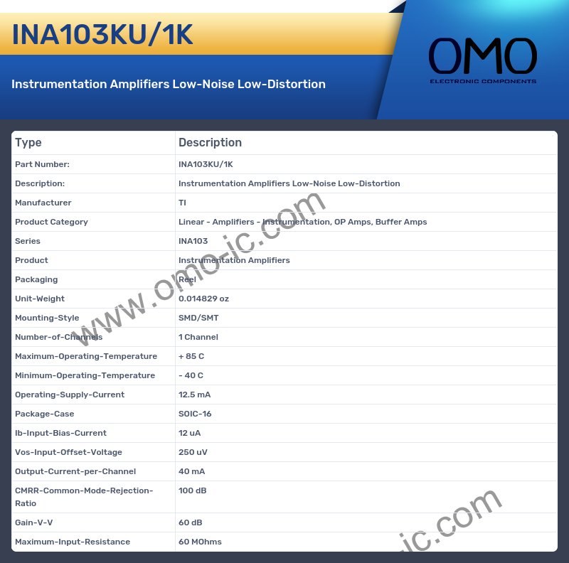 INA103KU/1K