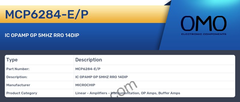 MCP6284-E/P