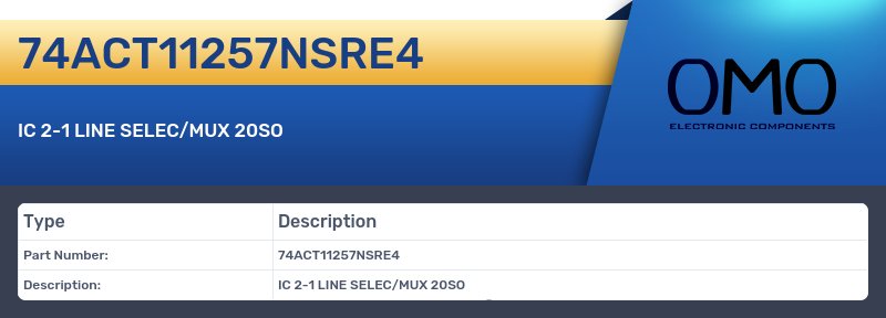 74ACT11257NSRE4