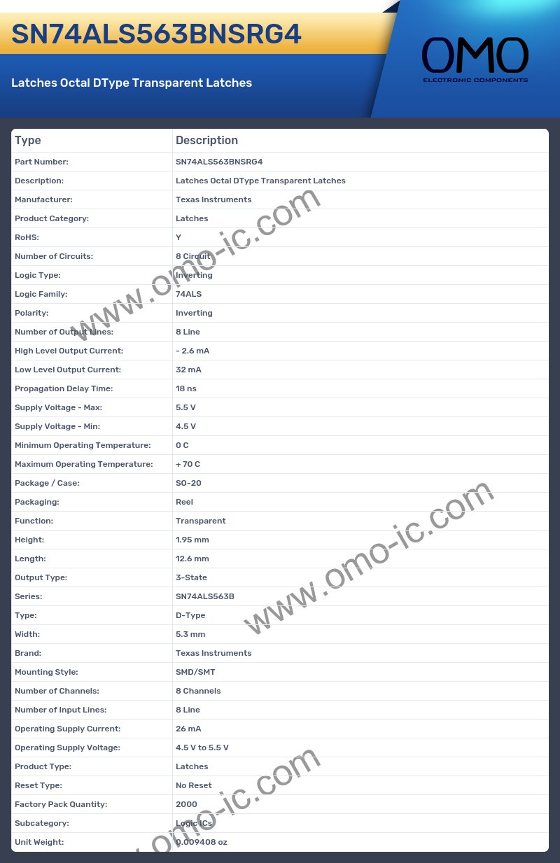 SN74ALS563BNSRG4