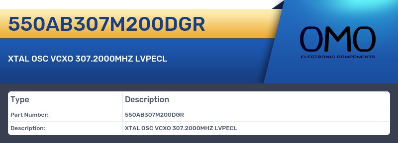 550AB307M200DGR