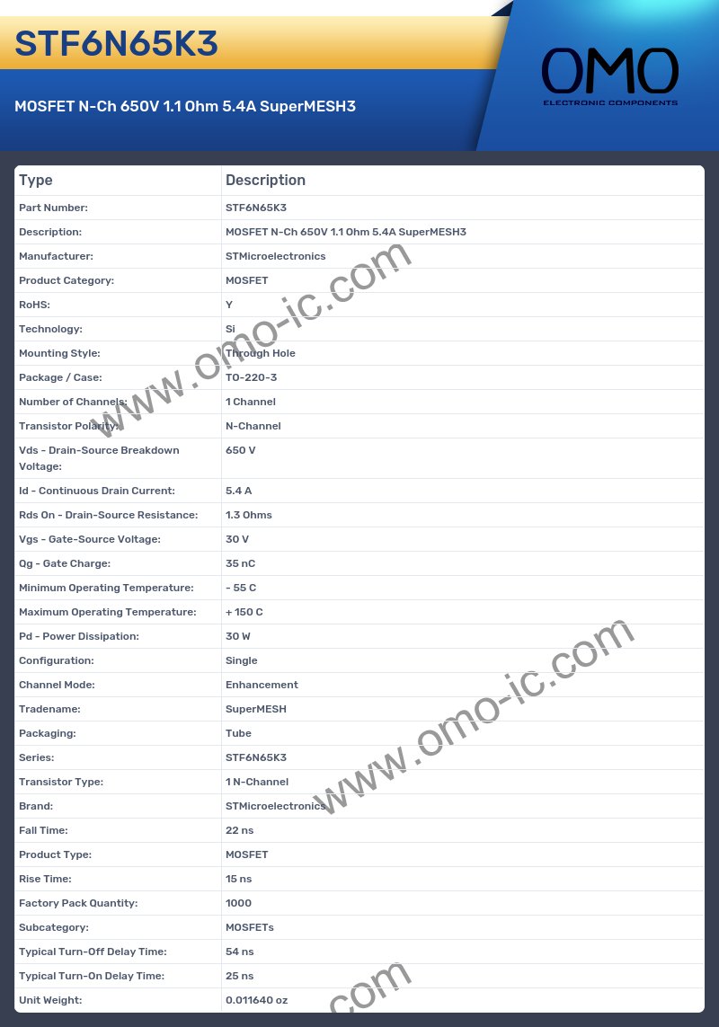 STF6N65K3