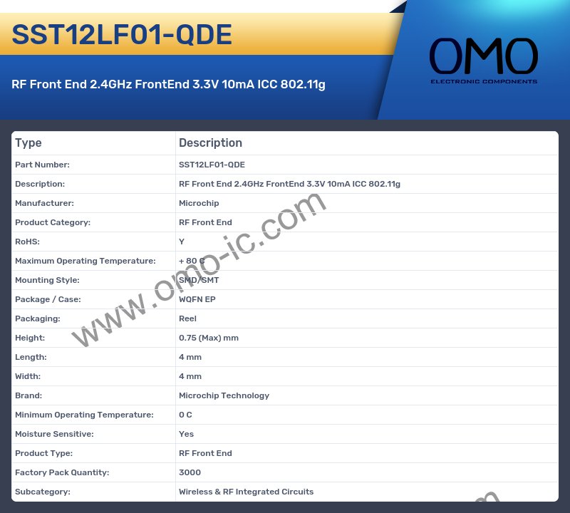 SST12LF01-QDE