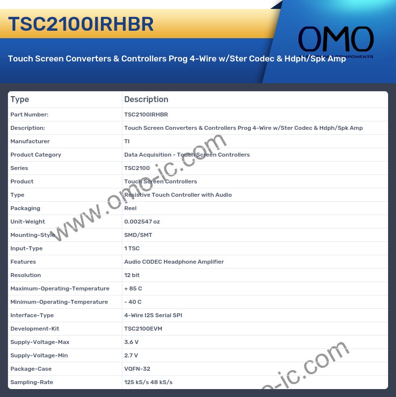 TSC2100IRHBR