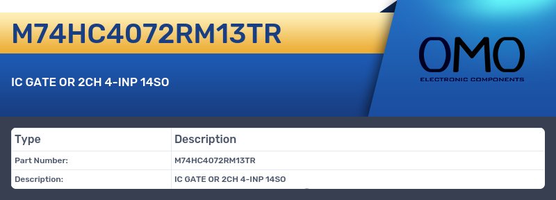 M74HC4072RM13TR