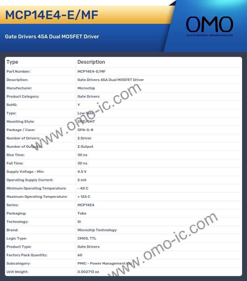 MCP14E4-E/MF