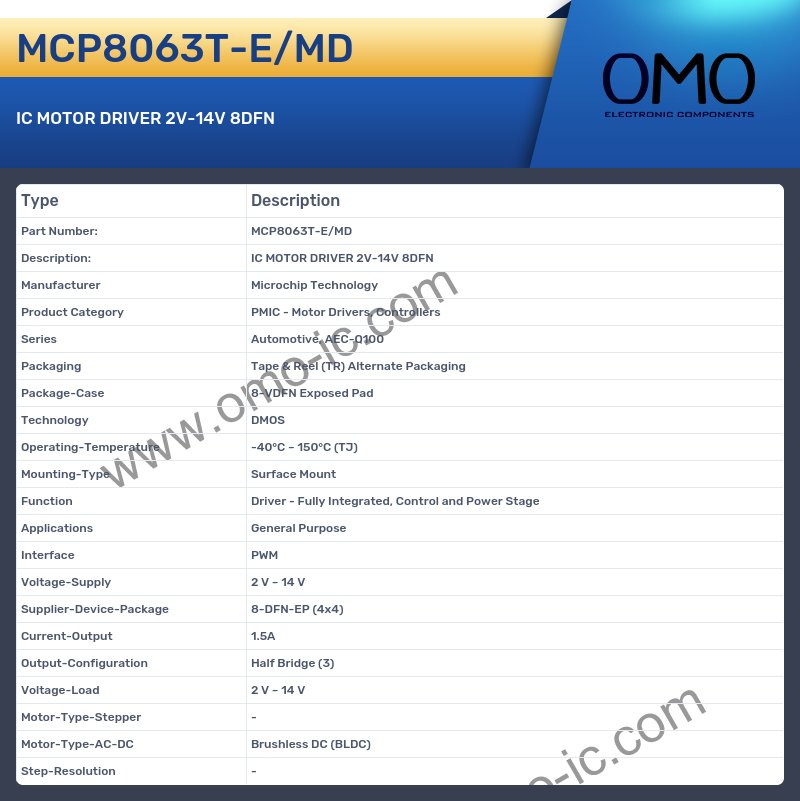 MCP8063T-E/MD