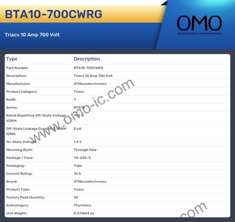 BTA10-700CWRG