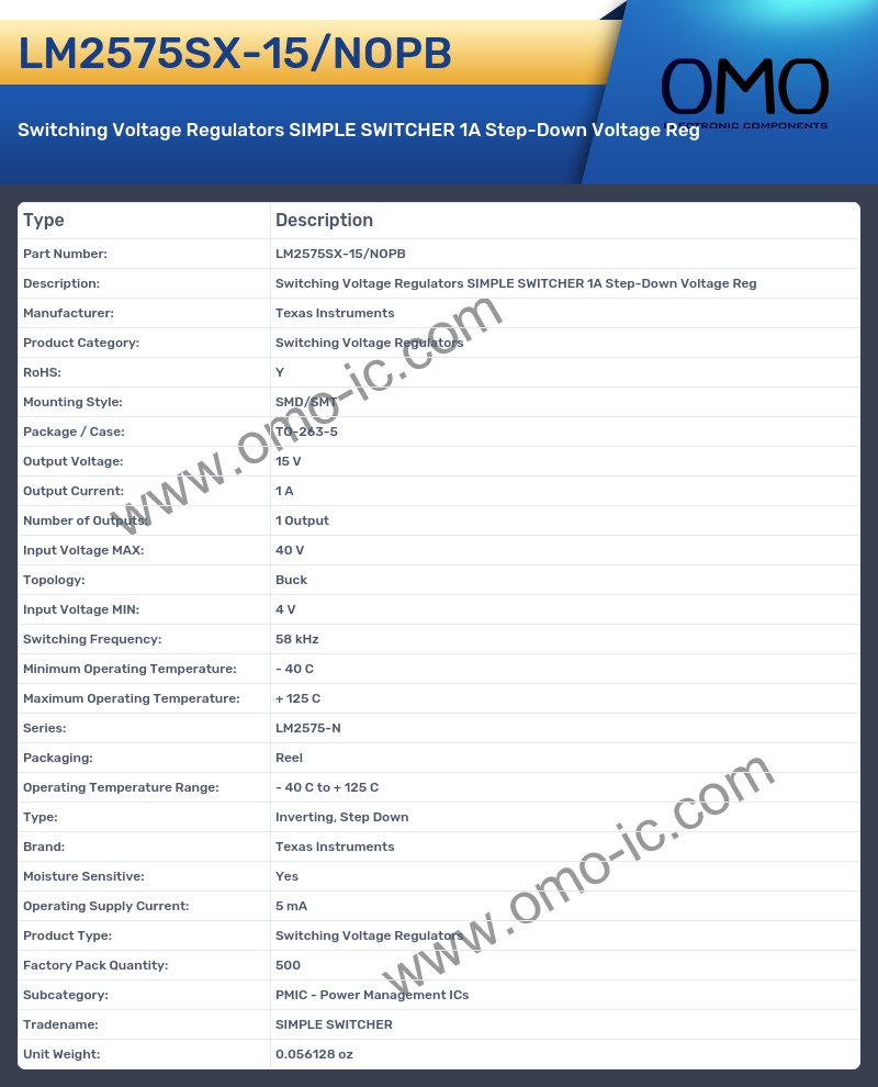 LM2575SX-15/NOPB