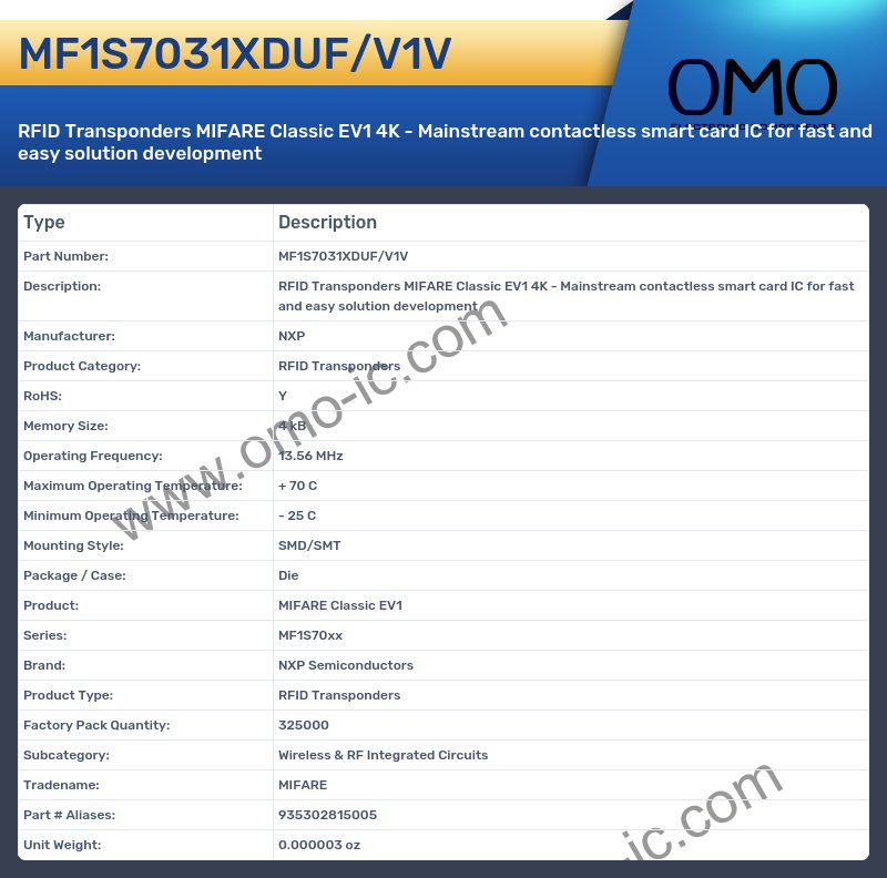 MF1S7031XDUF/V1V