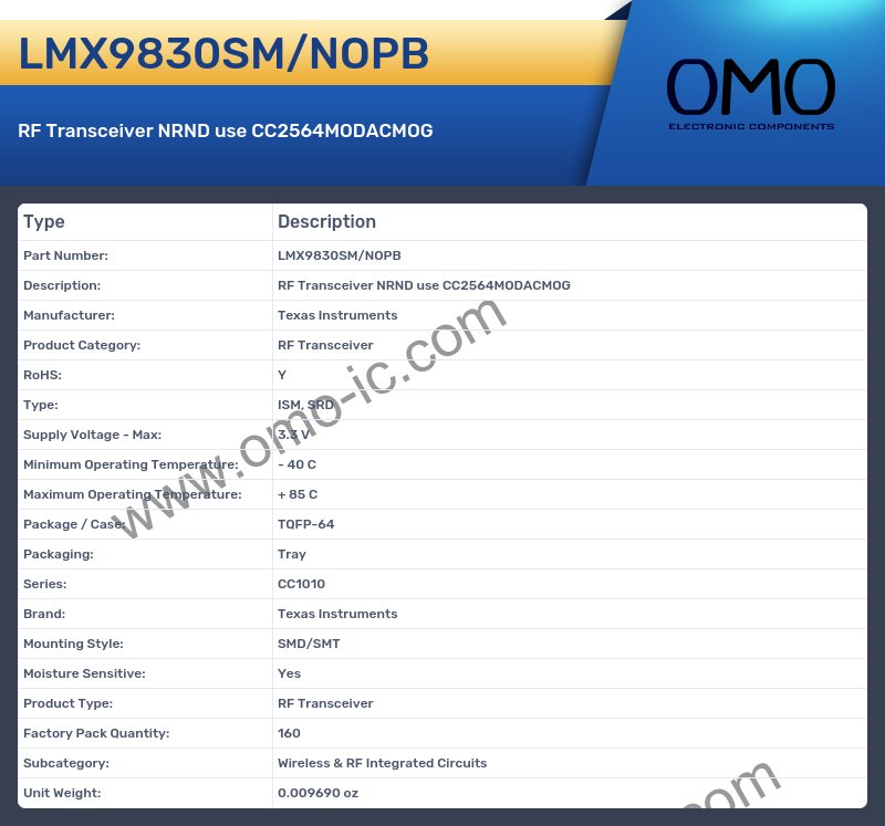 LMX9830SM/NOPB
