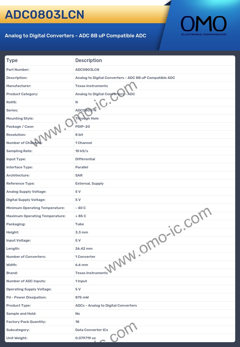 ADC0803LCN