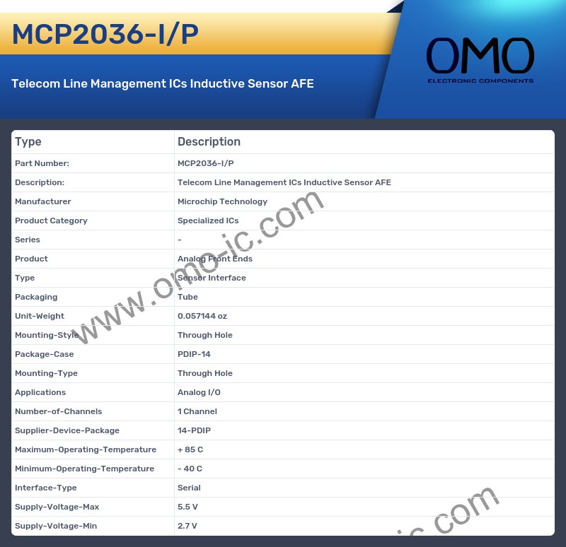 MCP2036-I/P