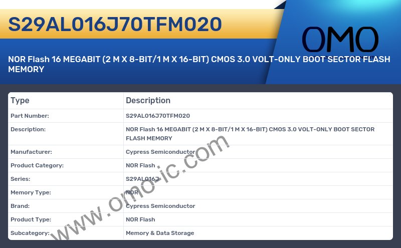 S29AL016J70TFM020