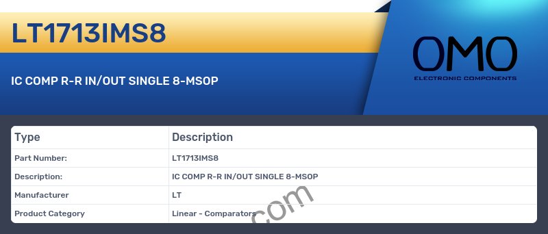 LT1713IMS8