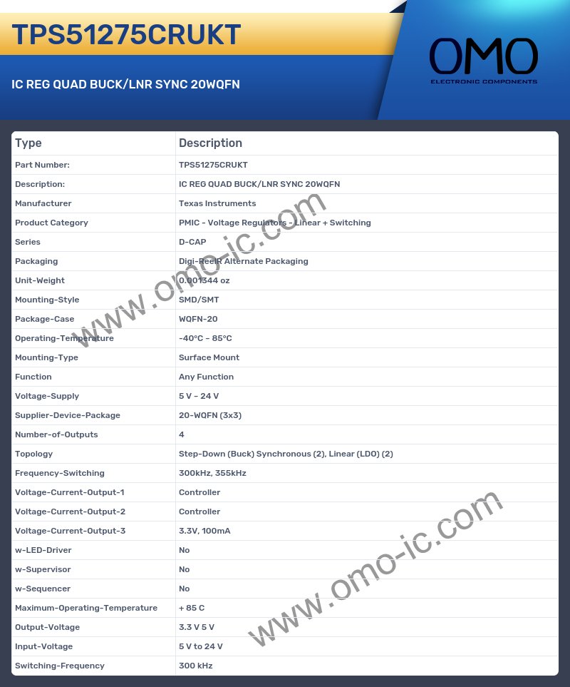 TPS51275CRUKT