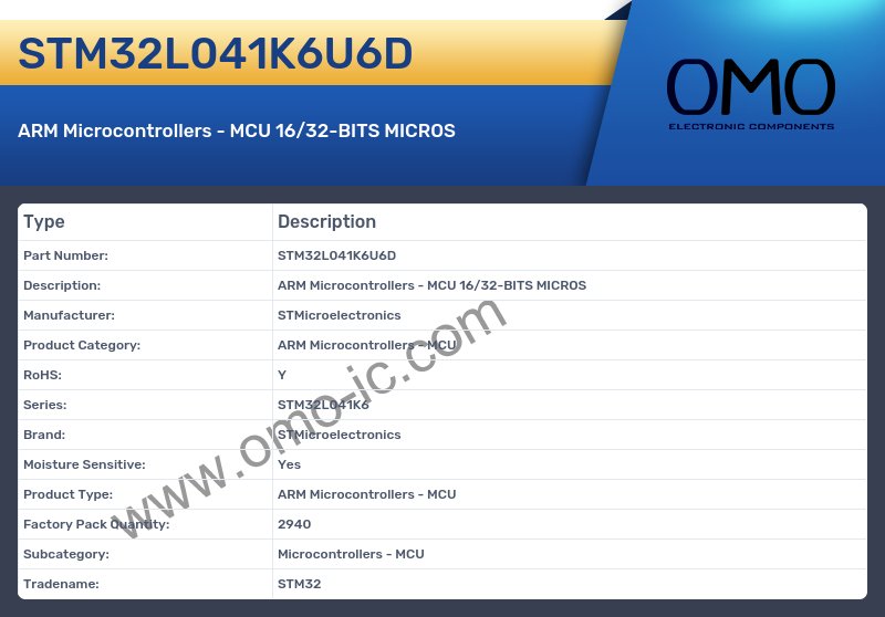 STM32L041K6U6D
