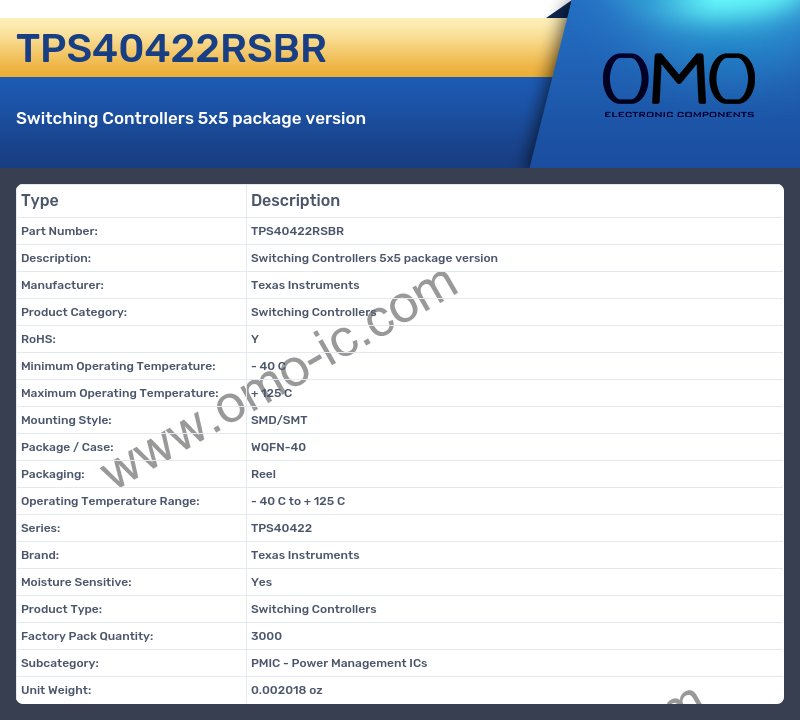 TPS40422RSBR