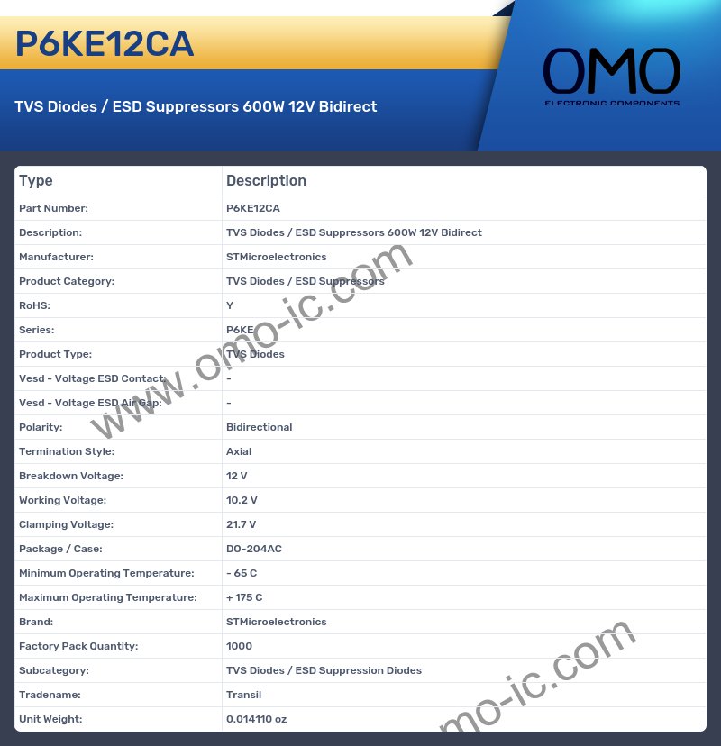 P6KE12CA