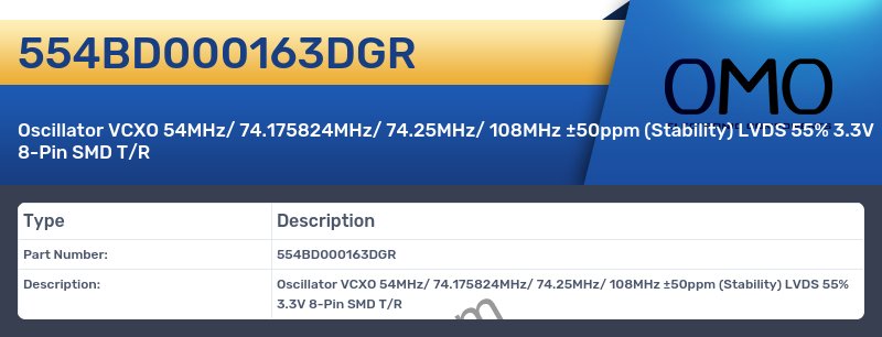 554BD000163DGR