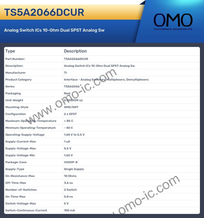 TS5A2066DCUR