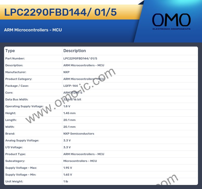 LPC2290FBD144/ 01/5