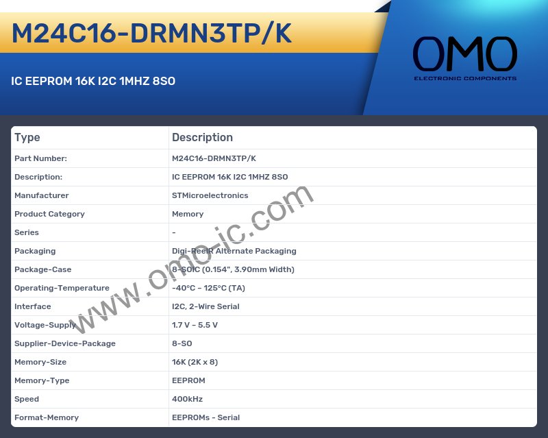 M24C16-DRMN3TP/K