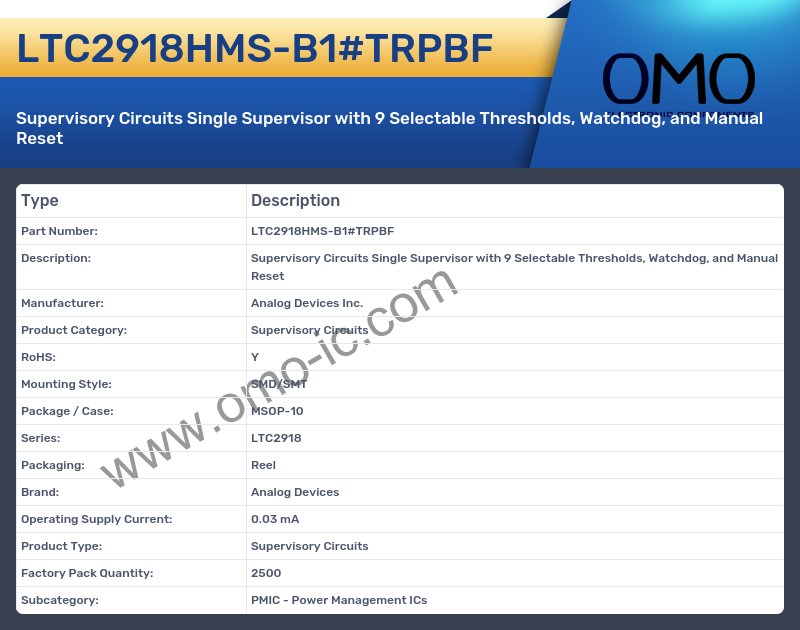 LTC2918HMS-B1#TRPBF