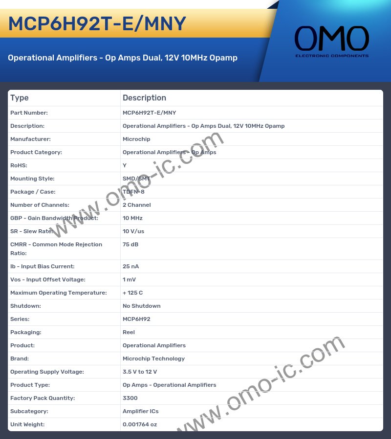 MCP6H92T-E/MNY