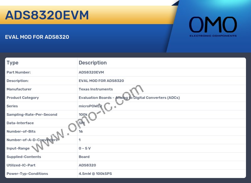 ADS8320EVM