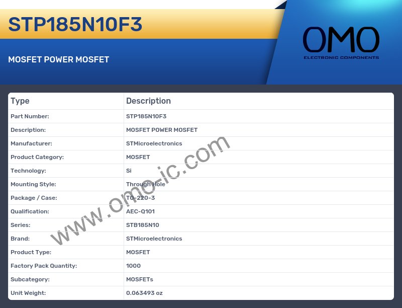 STP185N10F3