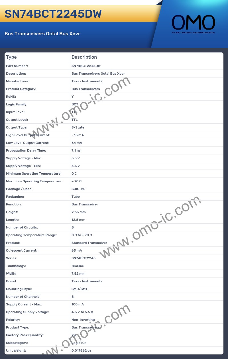 SN74BCT2245DW