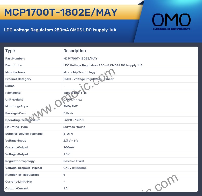 MCP1700T-1802E/MAY