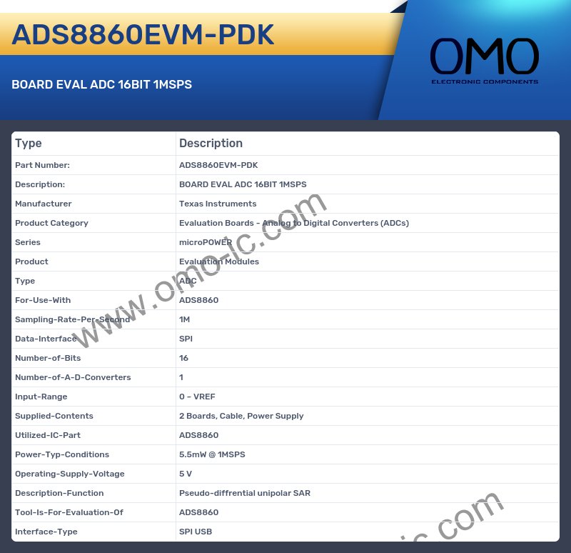 ADS8860EVM-PDK