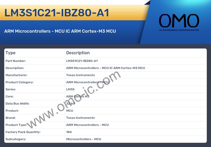 LM3S1C21-IBZ80-A1