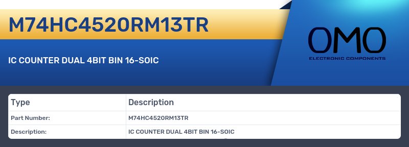 M74HC4520RM13TR