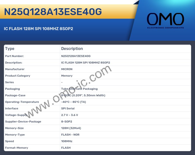 N25Q128A13ESE40G