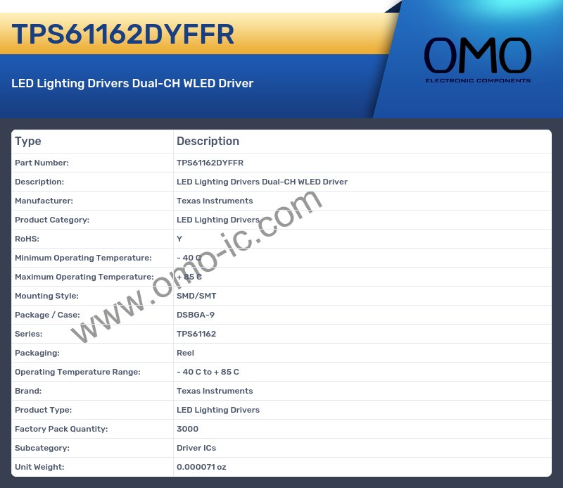 TPS61162DYFFR