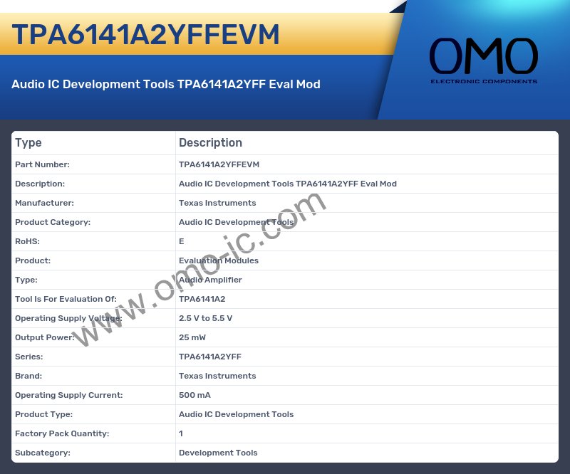 TPA6141A2YFFEVM