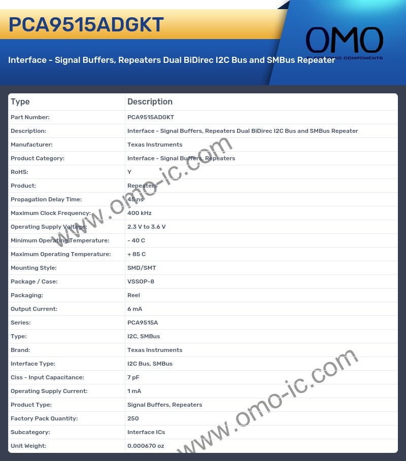 PCA9515ADGKT