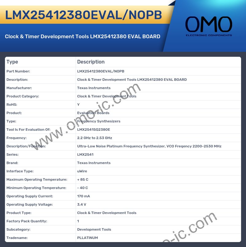 LMX25412380EVAL/NOPB