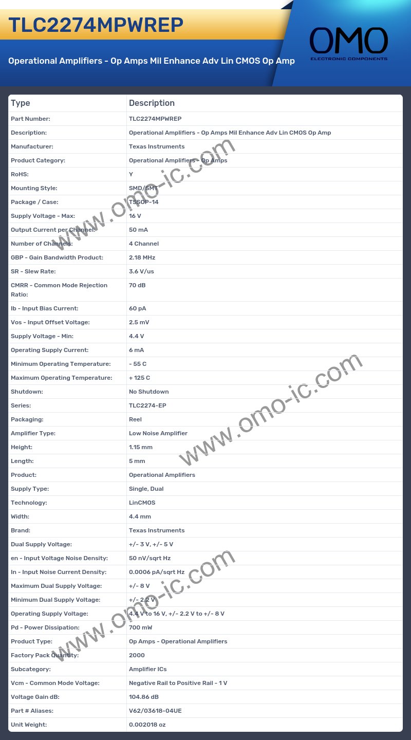 TLC2274MPWREP