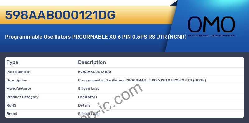 598AAB000121DG